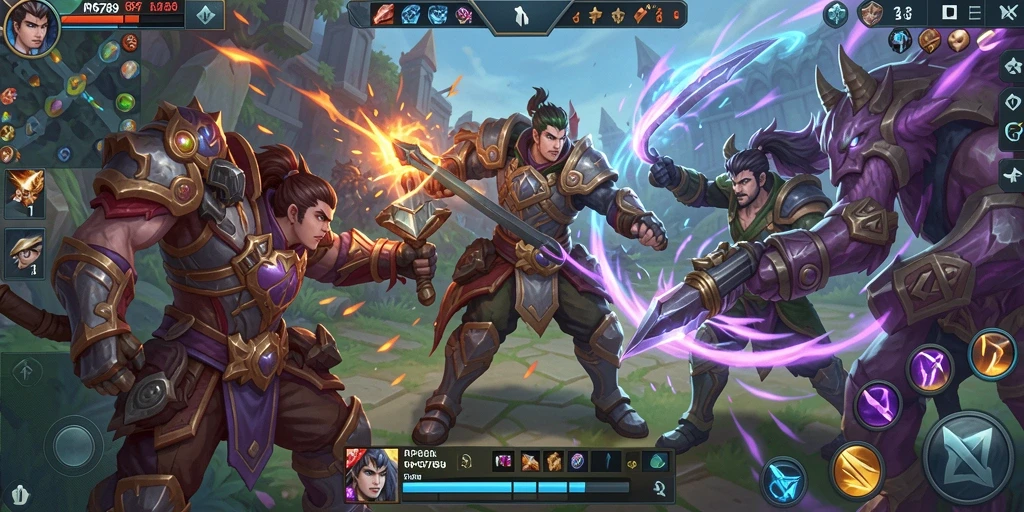 Screenshot menampilkan aksi pertarungan seru di arena RP6789.
