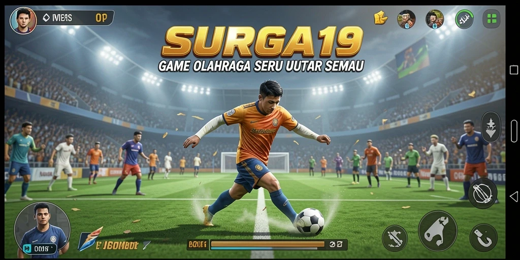 Gameplay seru di SURGA19 dengan grafis yang memukau.